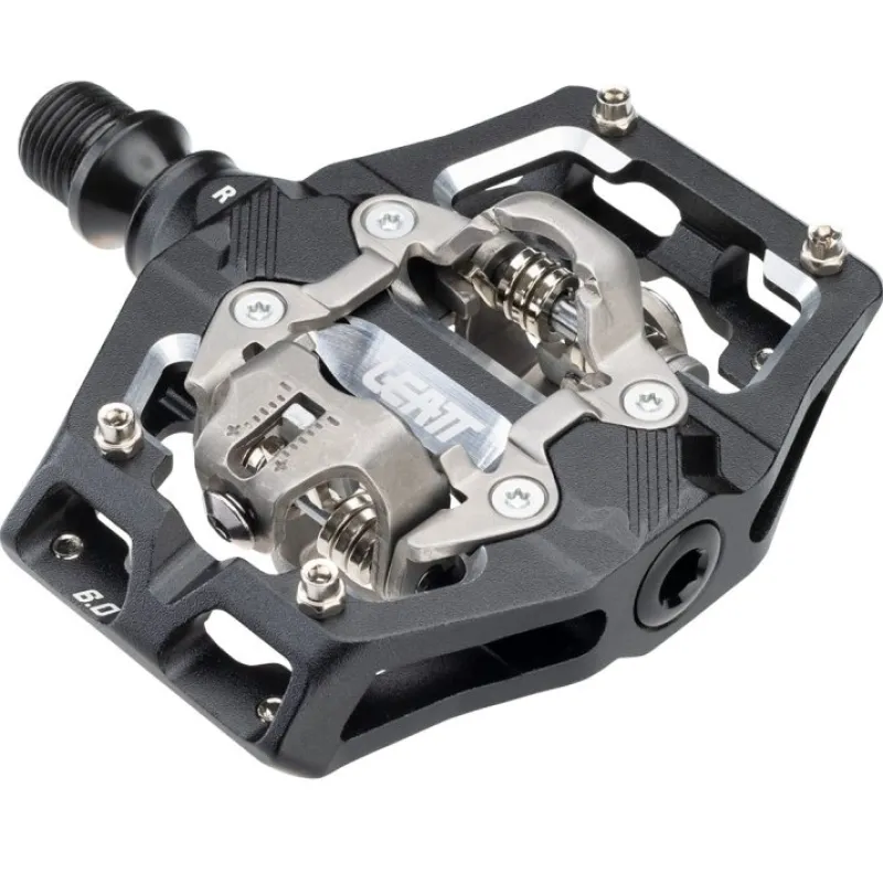 Cumpărături sigure Pedale LEATT Pedals AllMtn 6.0 Clip-in 95x70mm Black
